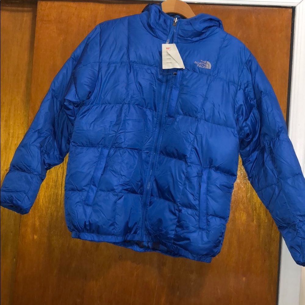 NWT Boys North Face Reversible Puffer Jacket